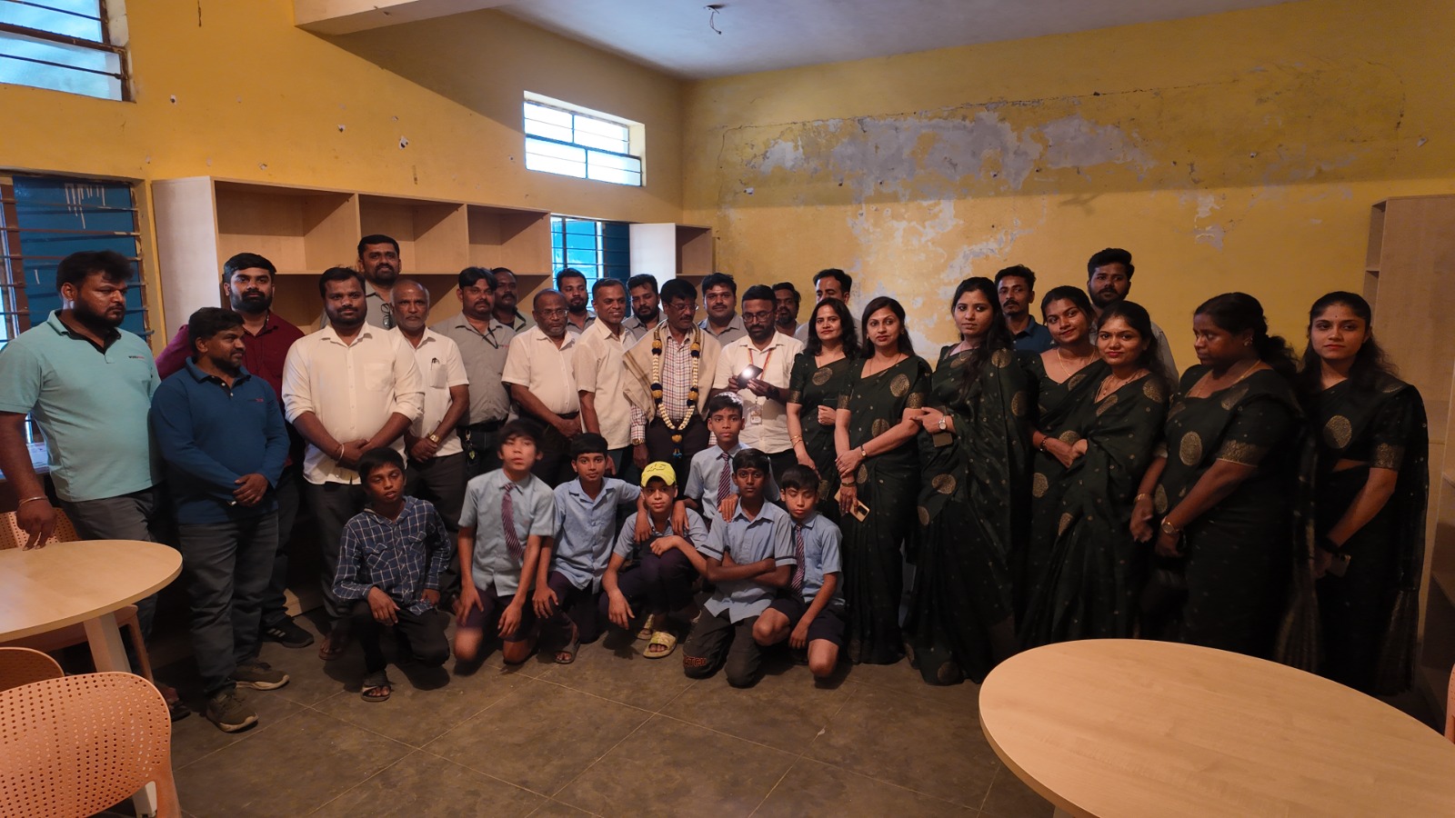 Woodtech CSR at Hegganahalli Government School