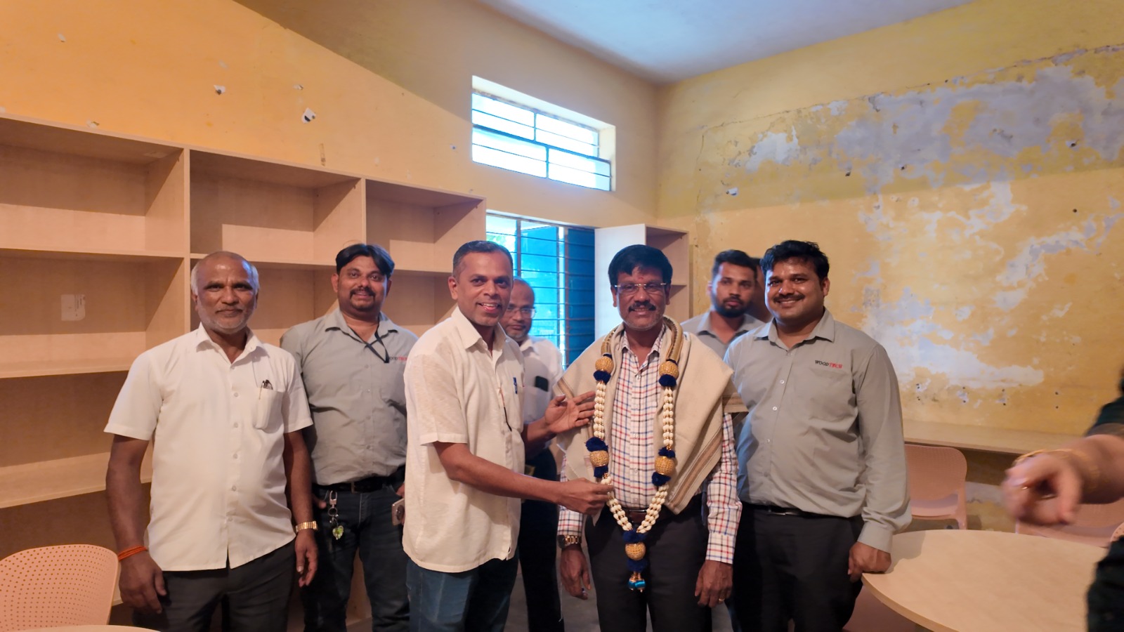 Woodtech CSR at Hegganahalli Government School