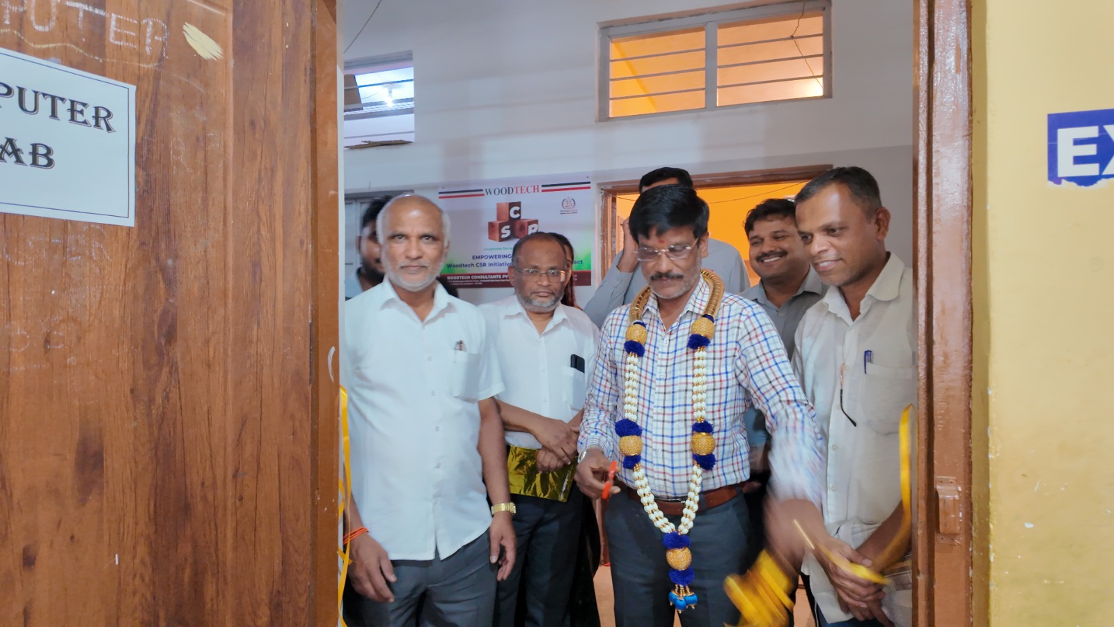 Woodtech CSR at Hegganahalli Government School
