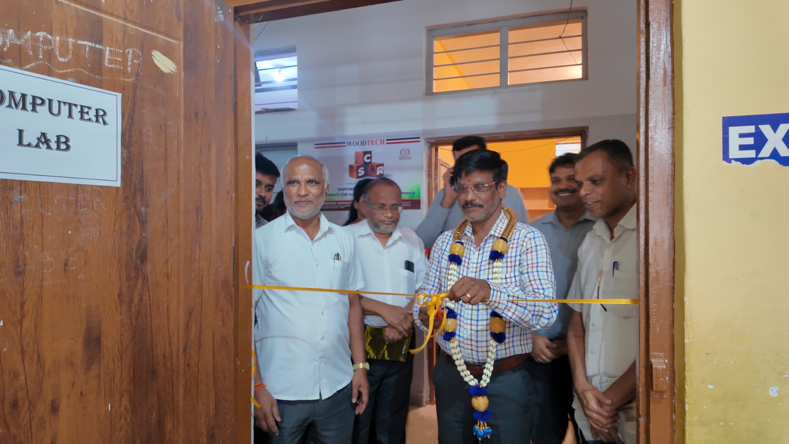 Woodtech CSR at Hegganahalli Government School