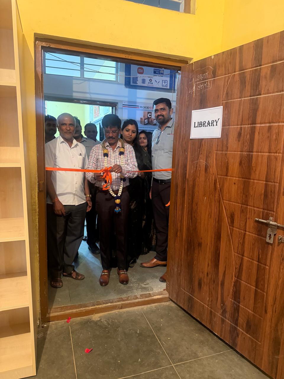 Woodtech CSR at Hegganahalli Government School