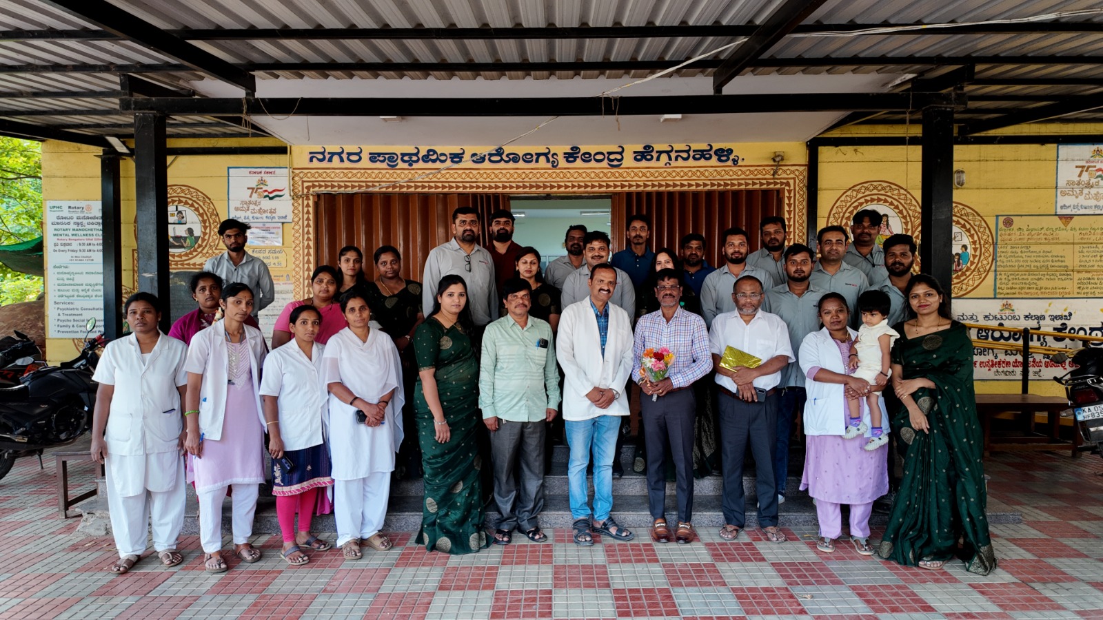 Woodtech CSR at Hegganahalli Primary Healthcare Government Hospital