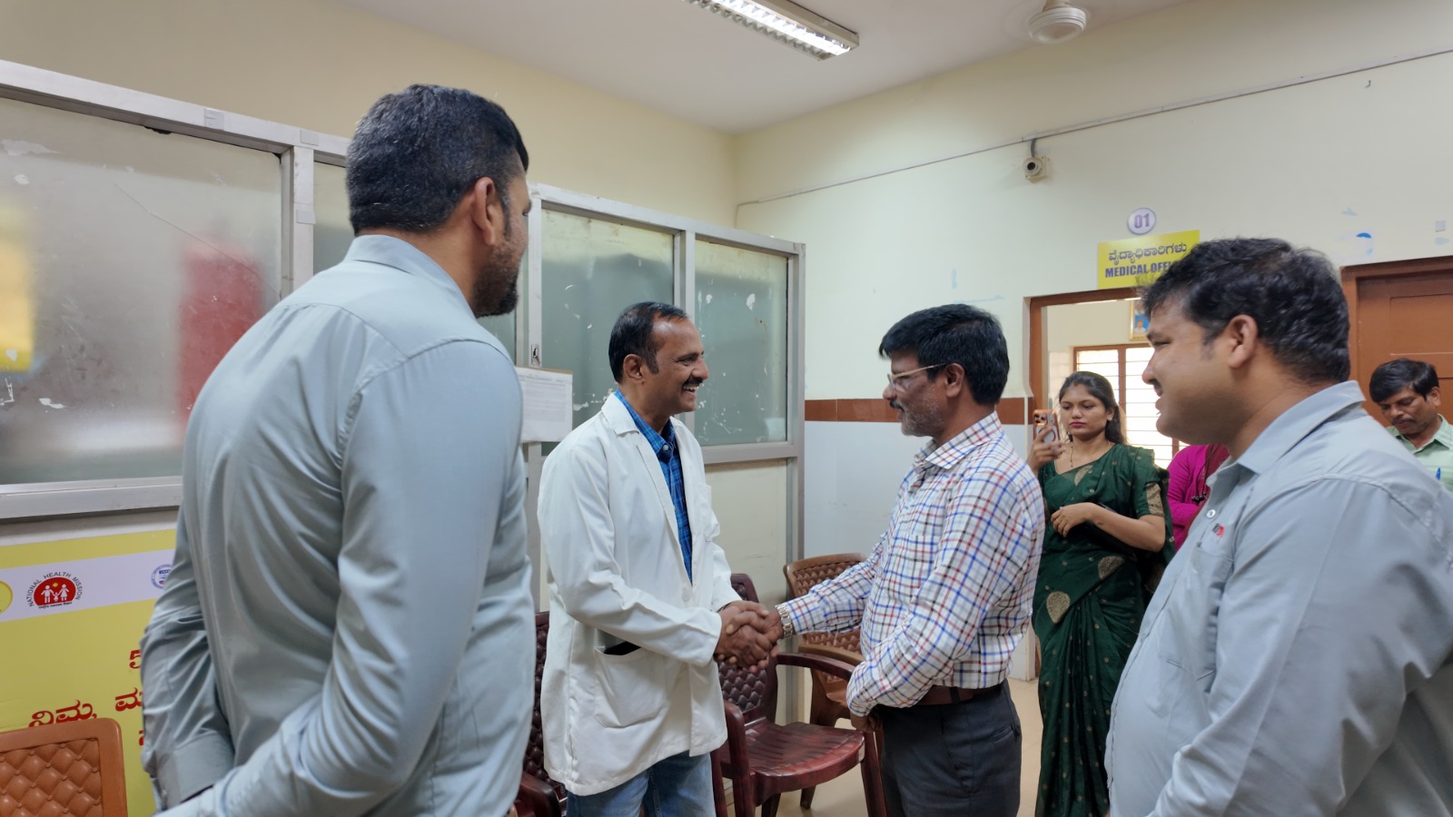 Woodtech CSR at Hegganahalli Primary Healthcare Government Hospital