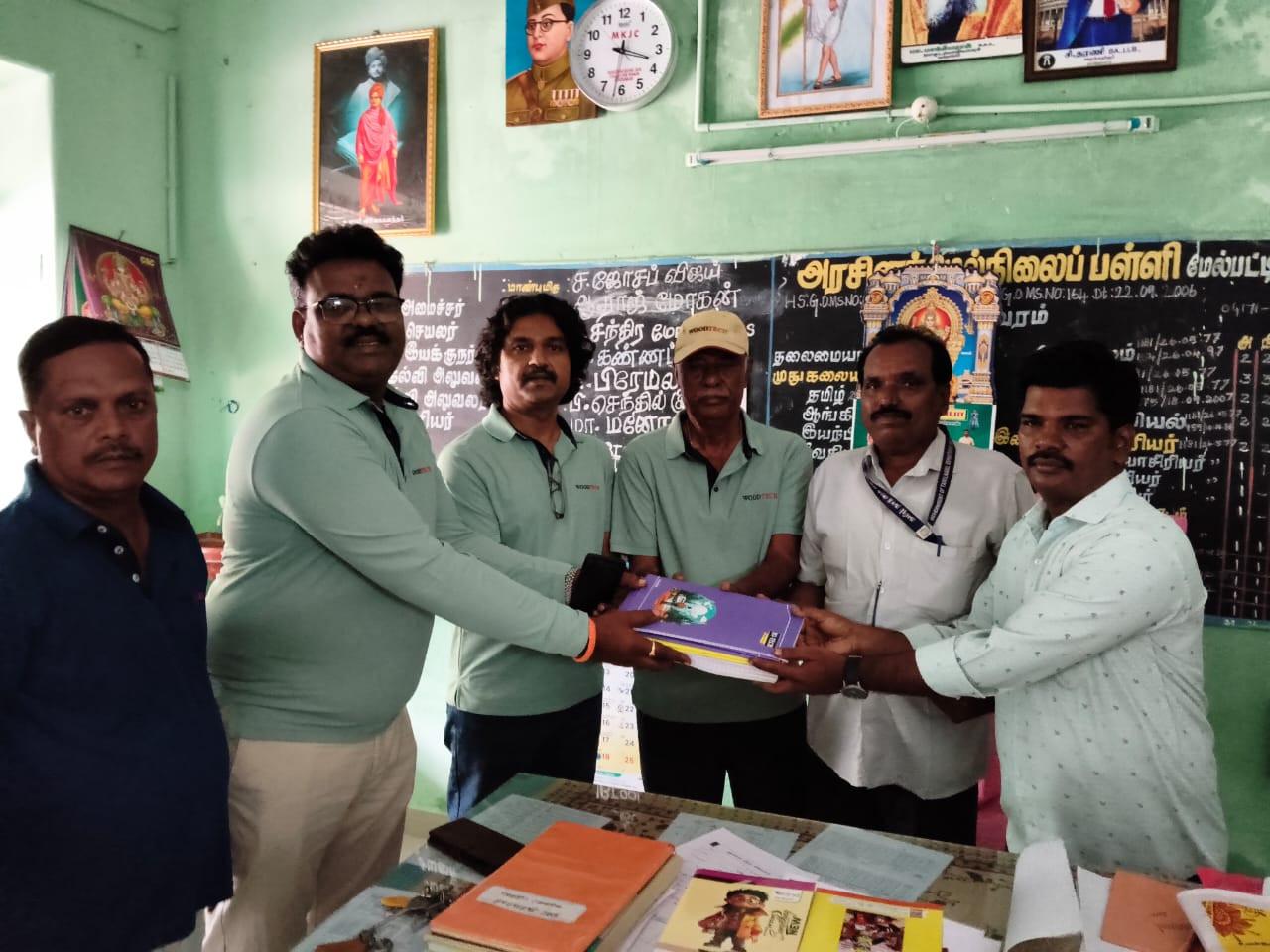Woodtech CSR at Panchayat Union Primary School, Navithampatti